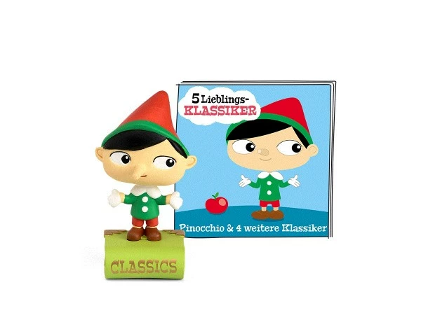 Tonies Hörfigur 5 Lieblings-Klassiker - Pinocchio Und Weitere 1 Tonies Hörfigur 5 Lieblings-Klassiker - Pinocchio Und Weitere